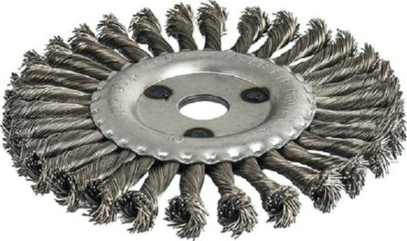 Щетка обдирочная круглая для УШМ ПРАКТИКА 125 мм; 22.2 мм 773-323 [773-323]