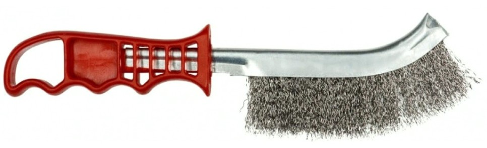 Щетка Профоснастка № 255 Мастер S 0,3 гофрированная, пластиковая ручка [20401001]