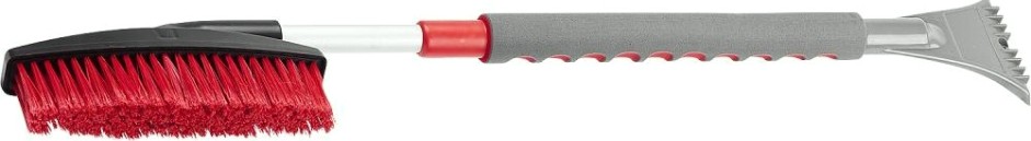 Щетка-сметка автомобильная ЗУБР телескопическая со скребком 810 - 1060 мм [61061-110]