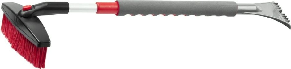 Щетка-сметка автомобильная ЗУБР телескопическая со скребком 810 - 1060 мм [61061-110]