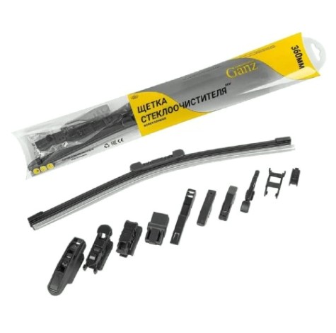 Щетка стеклоочистителя GANZ GIS01027 бескаркасная, 360 мм, 1 шт.