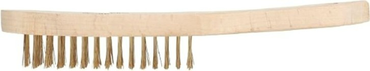 Щетка WORKPRO WP253004 проволочная омедненная 4х15 Щетка WORKPRO WP253004 проволочная омедненная 4х15