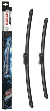 Щетки стеклоочистителя BOSCH Aerotwin A696S бескаркасные 550/450 мм компект [3397007696]