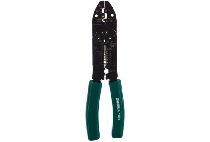 Щипцы для обжима и зачистки проводов JONNESWAY V1403 [048297]