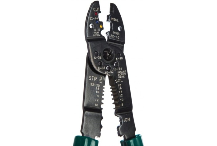 Щипцы для обжима и зачистки проводов JONNESWAY V1403 [048297]