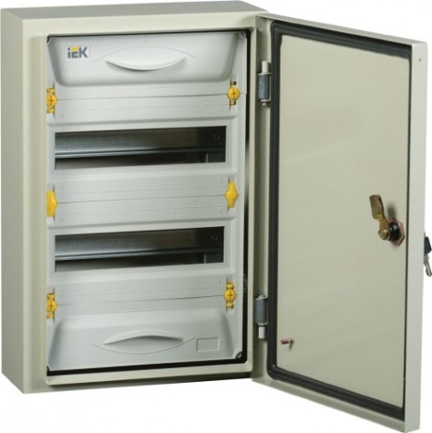 Щит IEK PRO Щрн-24з-1 у2 ip54 [MKM16-N-24-54-ZU]