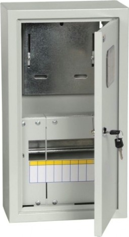 Щит IEK TITAN ЩУРн-1/9 (470х260х145мм) ip31 [MKM22-N-09-31-ZO]