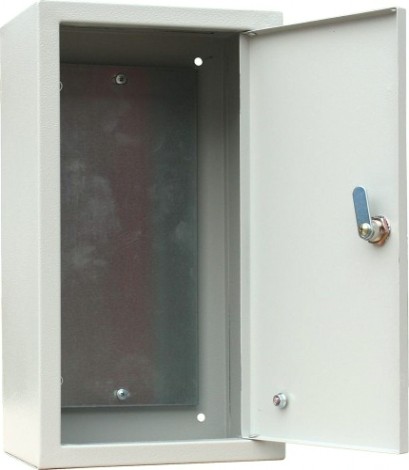 Щит металлический распределительный RUCELF ЩМП-01 IP54 навесной с монтажной панелью Щит металлический распределительный RUCELF ЩМП-01 IP54 навесной с монтажной панелью