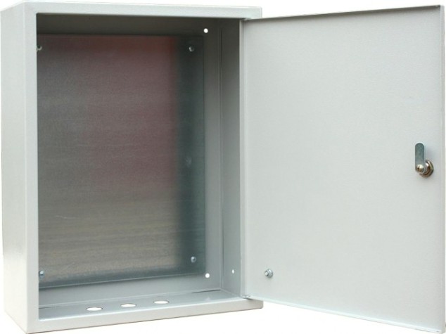 Щит металлический распределительный RUCELF ЩМП-06 IP31 навесной с монтажной панелью Щит металлический распределительный RUCELF ЩМП-06 IP31 навесной с монтажной панелью