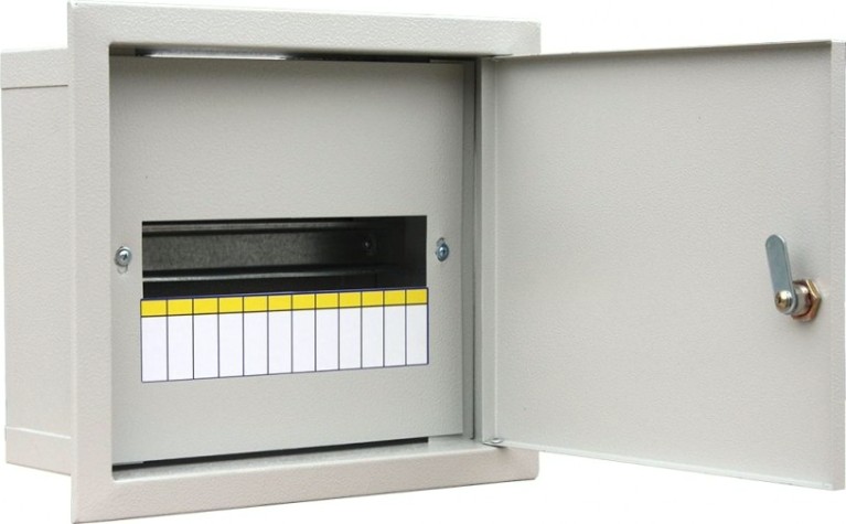 Щит металлический распределительный RUCELF ЩРН-п 12 IP31 навесной Щит металлический распределительный RUCELF ЩРН-п 12 IP31 навесной