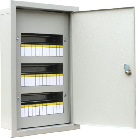 Щит металлический распределительный RUCELF ЩРВ-36 IP31 (500х300х130) встраиваемый [ЩРВ-36 IP31]