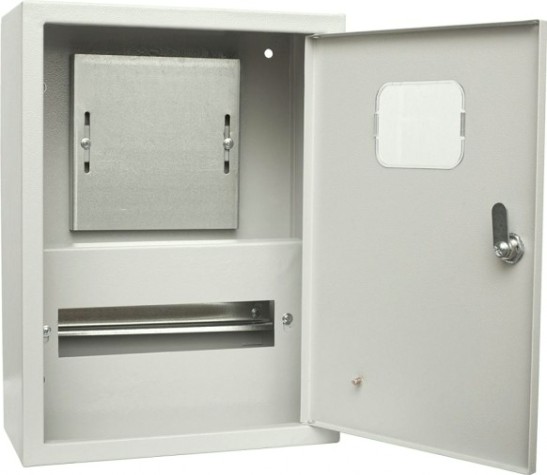 Щит металлический учетно- распределительный RUCELF ЩРУ 1Н-12Р IP54 навесной с опломбировкой [ЩРУ-1Н-12Р IP54]