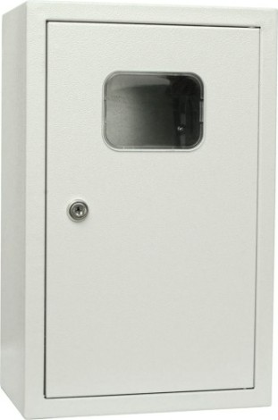 Щит металлический учетно- распределительный RUCELF ЩРУ 1Н-9Р IP31 навесной с опломбировкой [ЩРУ-1Н-9Р IP31]