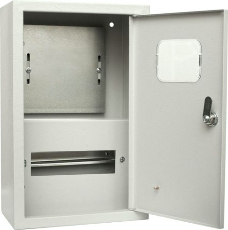 Щит металлический учетно- распределительный RUCELF ЩРУ 1Н-9Р IP31 навесной с опломбировкой [ЩРУ-1Н-9Р IP31]