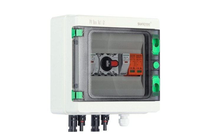 Щит распределительный Delta PVBox №1 G1 для подключения солнечных панелей Щит распределительный Delta PVBox №1 G1 для подключения солнечных панелей