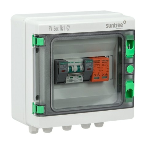 Щит распределительный Delta PVBox №1 G2 для подключения солнечных панелей Щит распределительный Delta PVBox №1 G2 для подключения солнечных панелей