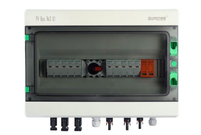 Щит распределительный Delta PVBox №3 G1 для подключения солнечных панелей Щит распределительный Delta PVBox №3 G1 для подключения солнечных панелей