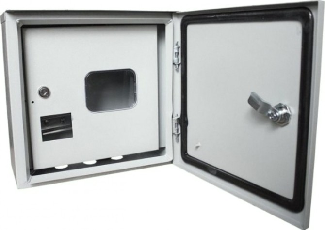 Щит RUCELF ЩУ 1/1-2-6 IP54 учетно-распределительный навесной 2-х дверный