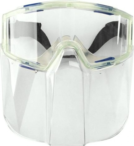 Щиток защитный Sturm 8050-05-04 очки прозрачные, с непрям. вентиляцией, 2мм полика