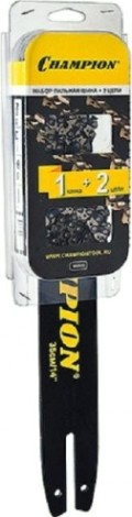 Шина для цепной пилы CHAMPION 14"-3/8-1,3-52 140SDEA041 + 2 цепи (952929) [952929]