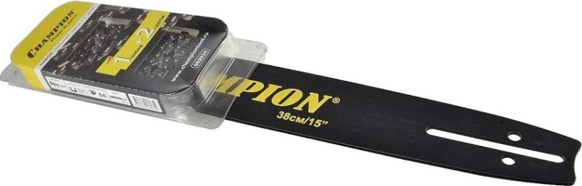 Шина для цепной пилы CHAMPION 15"-0,325-1,5-64 158SLBK095 + 2 цепи (952934) [952934]
