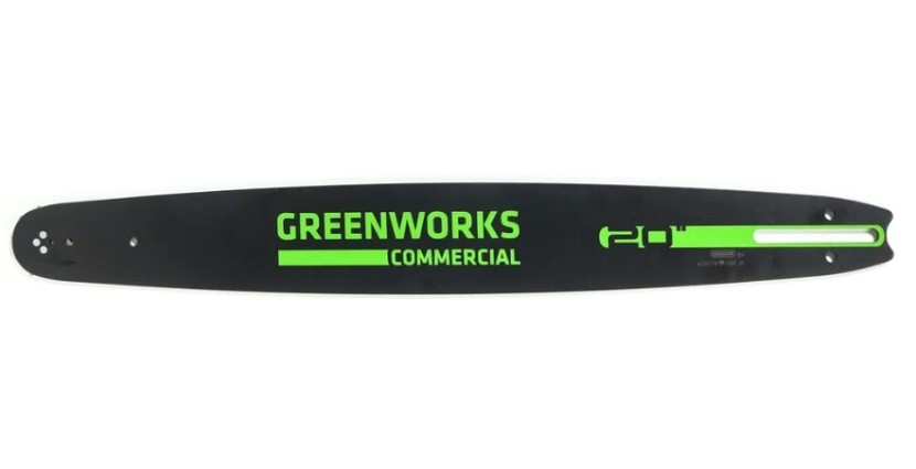 Шина для цепной пилы GREENWORKS 2953707 для аккумуляторной пилы 82v 51 см