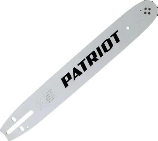 Шина для цепной пилы PATRIOT P140SPEA074 (14" 3/8 1,3мм 50 зв.) [867131474]