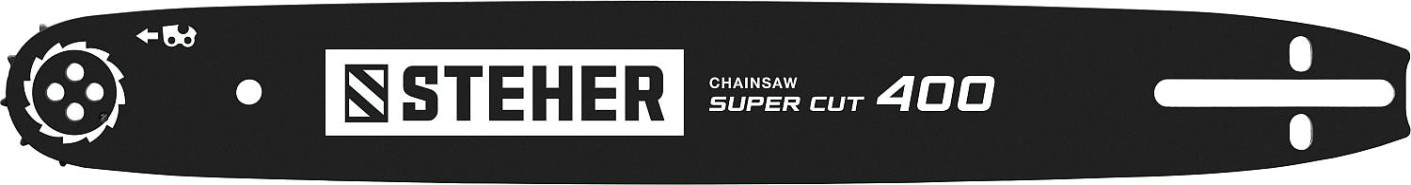 Шина для цепной пилы Steher type A шаг 0.325" паз 1.5 мм 40 см [75201-40]