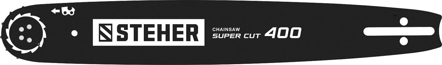 Шина для цепной пилы Steher type B шаг 0.325" паз 1.5 мм 40 см [75202-40]