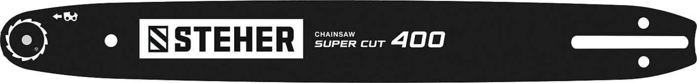 Шина для цепной пилы Steher type C шаг 3/8" паз 1.3 мм 40 см [75203-40]