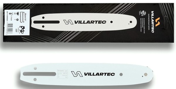 Шина для цепной пилы VILLARTEC 261114000001 25 см/10" 1,1mm/0.043" 3/8"P 40 зв.