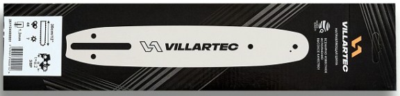 Шина для цепной пилы VILLARTEC 261134400001 30 см/12" 1,3 мм/0,05" 3/8"P 44 зв.