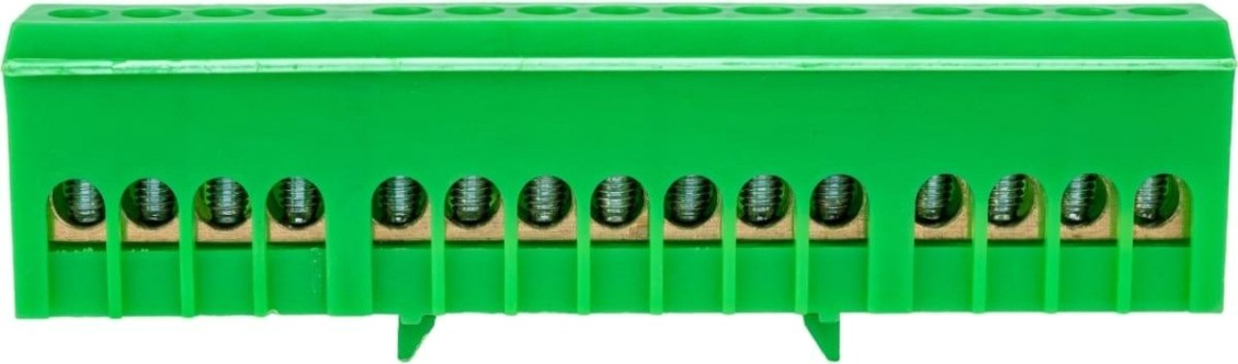 Шина REXANT 11-2323 PE «земля» на DIN-рейку 6x9 мм 15 групп