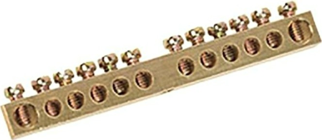 Шина REXANT 11-2360 PEN «земля-ноль» 6х9 мм 6/1, 12 групп