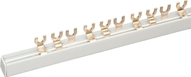 Шина REXANT 3Р 100 А, 11-2234 соединительная типа FORK вилка 1 м. [11-2234]