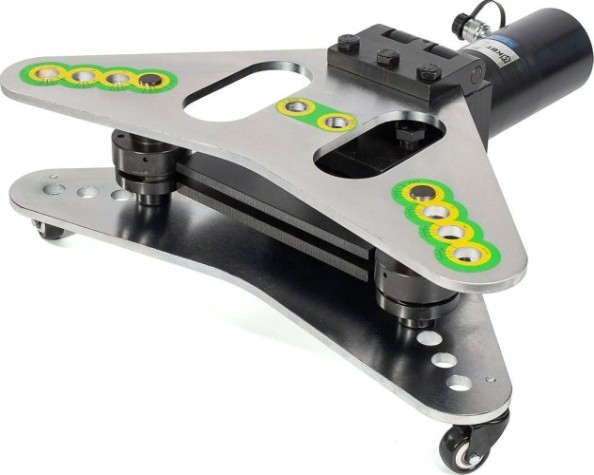 Шиногиб гидравлический КВТ ШГР-125 для гибки шин на ребро и на плоскость [62454]