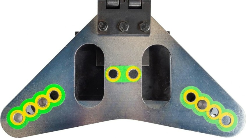 Шиногиб гидравлический КВТ ШГР-125 для гибки шин на ребро и на плоскость [62454]