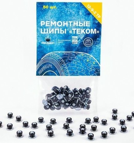 Шипы ремонтные Теком 12-9-2ТР фасовка 50 шт. [00114427]