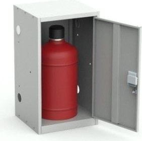 Шкаф для газовых баллонов Металл-завод ШГР 27-1 4 (ral7035 окрашенный) [УП-00011974]