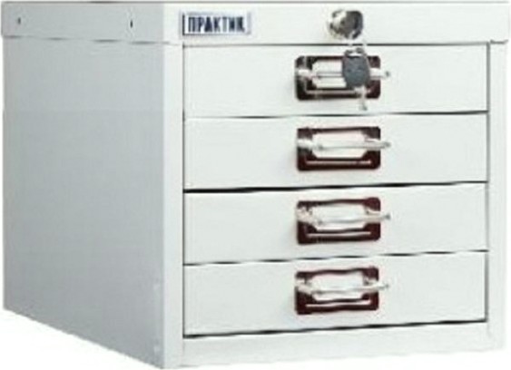 Шкаф многоящичный ПРАКТИК MDC-A3/650/4 [S21299420402]