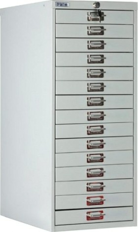 Шкаф многоящичный ПРАКТИК MDC-A3/910/15 [S21299431502]