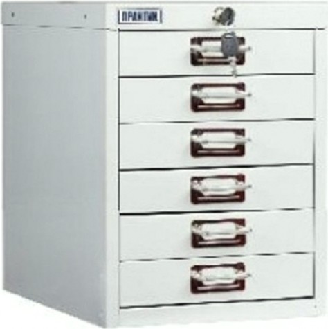 Шкаф многоящичный ПРАКТИК MDC-A4/650/6 [S21299320602]