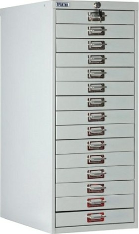 Шкаф многоящичный ПРАКТИК MDC-A4/910/15 [S21299331502]
