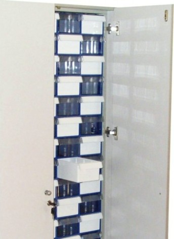 Шкаф многоящичный СТЕЛЛА-ТЕХНИК С-2-90Д на 90 коробов, ЛДСП