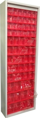Шкаф многоящичный СТЕЛЛА-ТЕХНИК V-420-00-04-05-03 (665х250х2000 мм)