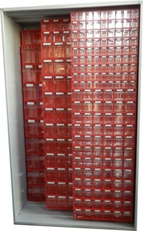 Шкаф многоящичный СТЕЛЛА-ТЕХНИК V-450-09-19-12-18 (1280x605х2125 мм)