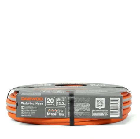 Шланг для полива DAEWOO DWH 3113 maxiflex Ø1/2" (13мм), 20 м Шланг для полива DAEWOO DWH 3113 maxiflex Ø1/2" (13мм), 20 м