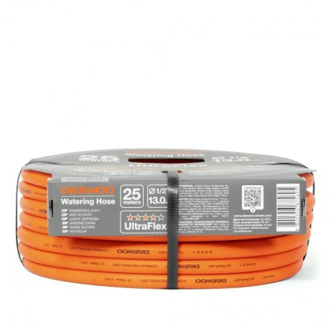Шланг для полива DAEWOO DWH 8114 ultraflex Ø 1/2" (13мм), 25 м