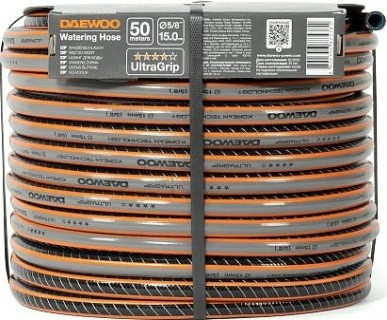 Шланг для полива DAEWOO UltraGrip 5/8" х 50 м [DWH 5127]