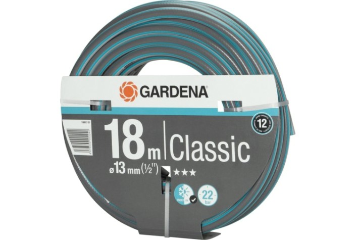 Шланг для полива GARDENA 18002-20.000.00 Classic 13 мм (1/2"), 18 м